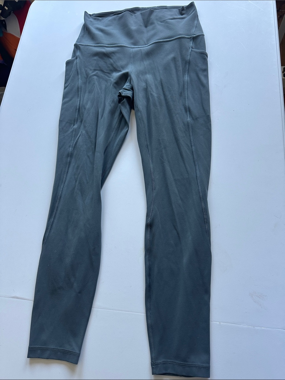 W—lululemon athletica Charcoal High-Waist Performance Leggings